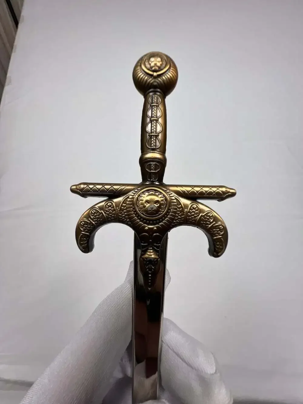 Vintage Decorative Lion Head Letter Opener Dagger